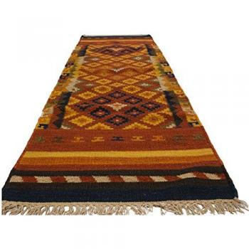 Kilím Original Sivas 200x60 cm de Algodón Farah1970