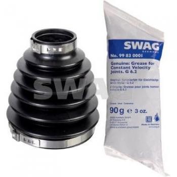 Fuelle de transmisión SWAG 33 10 3019 - Juego de fuelles para árbol de transmisión, compatible con vehículos, material resistente, fácil instalación