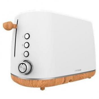 Tostador Cecotec TrendyToast 9000 White Woody Vertical 900W Blanco/Madera