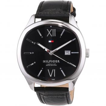 Tommy Hilfiger Unisex-Adult Analogue Classic Quartz Watch with Leather Strap 1710365