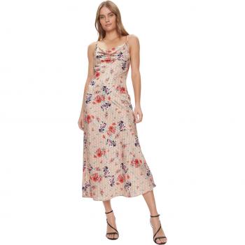 Guess Akilina - Vestido Lencero Largo con Estampado Combinado