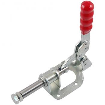 Sourcingmap a11120200ux0392 - 136 Kg 300 Lb Capacidad De Retención Herramienta Manual Metálica Tipo Push Pull Toggle Clamp Con Husillo