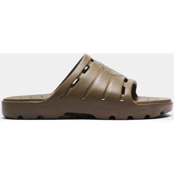 Sandalias Timberland Get Outslide de hombre tipo pala con detalle de logotipo y suela dentada, color marrón, talla 40