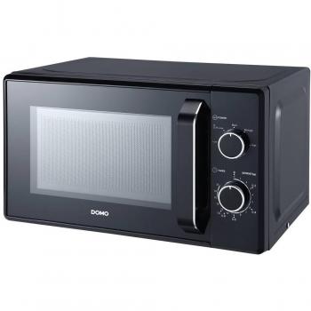 Microondas Domo DO2520 Negro 20L 800W con Temporizador