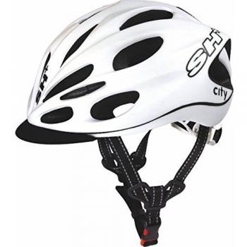 Sh! Senior triaghon, Casco Bicicleta Hombre, Hombre, Shot XC, Negro Mate, S/L