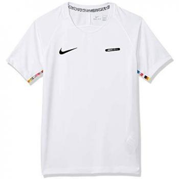 Nike Dry Cr7 - Camiseta para niños, Infantil, AQ3310, White/White/Black/Black, Small