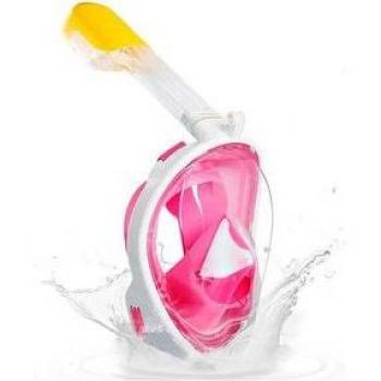 Máscara de Snorkel Rosa Talla L/XL