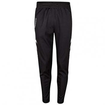 Kappa Pagino Pantalón Largo, Unisex, Negro, 3XL