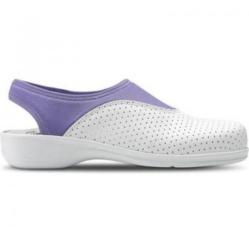 Zueco Laboral Sport Lycra Morado - Feliz Caminar