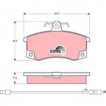TRW GDB1446 Brake Pads