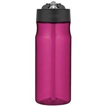Thermos botella con pajita Intak, Magenta, 530 ml, 124799,0