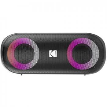 Altavoz Bluetooth Kodak PWS-2233 con LED, 8.5 horas de duración y alimentación USB, diseño compacto y elegante