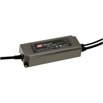 MEAN WELL Driver LED PWM-90, 90 W, tensión constante, salidas de 36V CC, IN: 127 → 431 V dc, 90 → 305 V ac, atenuable
