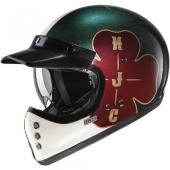 Casco Integral HJC V60 Ofera MC4 - Rojo Verde (S)