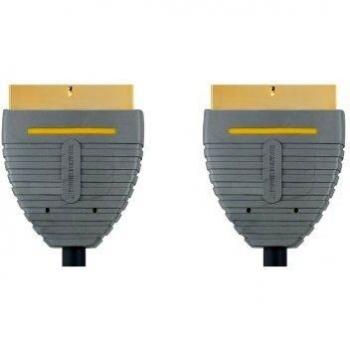 Bandridge Cable Scart Macho - Scart Macho 2.00 M Azul