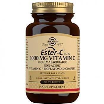Solgar Ester-C Plus 1000mg 90 Capsules