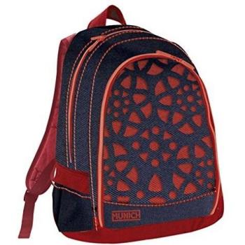 Munich Fantasy Mochila Tipo Casual, 45 cm, 19 litros, Rojo