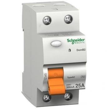 Schneider Electric 15245 Interruptor Diferencial Id Domae, 2P 40A, 30 Ma Ac