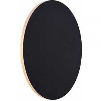 Aplique de Pared LED Eklyps 25cm, 8W, 480lm, Luz Cálida, Negro