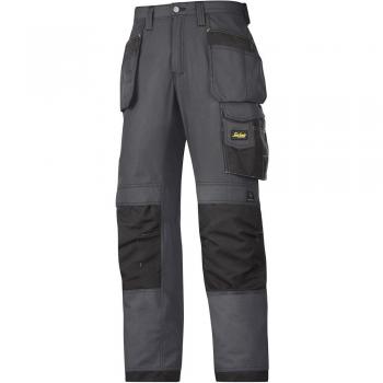 Snickers rip-stop - Pantalon rip-stop bolsillos flotantes gris acero negro talla 154