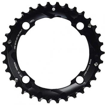 Sram uni mtb 34t lk aluminio 2x 10 pin m gx 116218021000cadena hojas negro 104mm