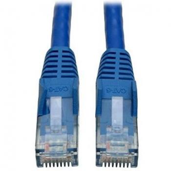 Tripp Lite Cat6 Gigabit Snagless Molded UTP Patch Cable RJ45 M/M Blue, 0.61 m