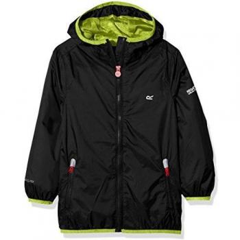 Regatta Chaqueta unisex para niños Lever Ii, Unisex niños, Chaqueta, RKW164 800C05, negro, 5-6