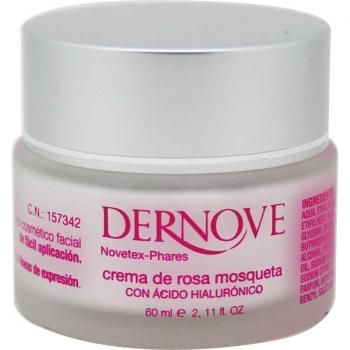 Dernove Crema de Rosa Mosqueta con Ácido Hialurónico 60 ml