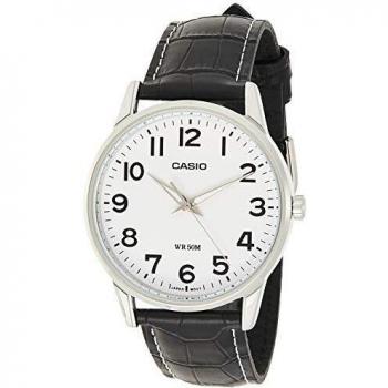 Casio Reloj Analógico para Hombre de Cuarzo con Correa en Piel MTP-1303PL-7BVEF