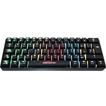 Teclado Mecánico Inalámbrico Silver HT Dark Matter 62 para Gaming