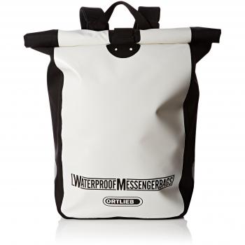 Ortlieb - Mochila de ciclismo, tamaño 30 l, color blanco/negro