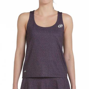 Camiseta Bullpadel Pipol Tirantes Mujer - Color Negro, Sin Mangas, Diseño Moderno, Ideal para Padel