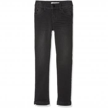 NAME IT Nmfpolly Dnmcarlia 6080 Pant Camp, Jeans para Niñas, Gris