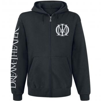 Dream Theater Distance Over Time Hombre Capucha con Cremallera Negro L