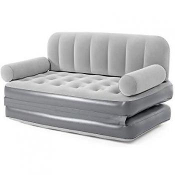 Sofá Hinchable Convertible 2 en 1 Bestway con Bomba Incluida 188x152x64 cm