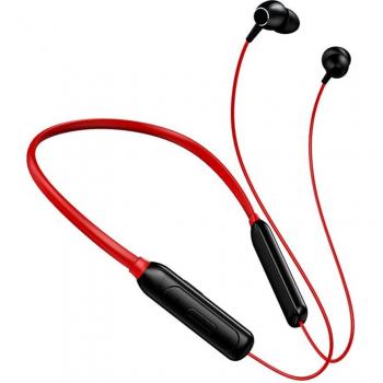 Auriculares Estéreo Bluetooth Magnéticos con Micrófono y Soporte para Tarjeta TF - Kit Manos Libres para Coche