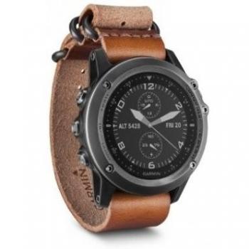 Garmin fenix 3 Saphir - Pulsómetro - incl. Correa de cuero/nylon marrón/negro 2016