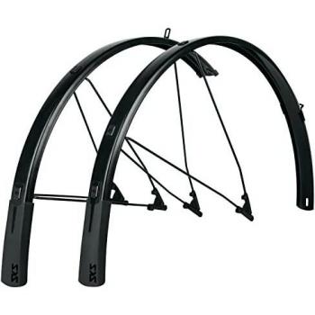SKS Bluemels Style 28 Mudguard Set, 56 mm, Black