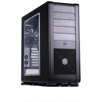 Silverstone SST-FT01B-W Carcasa de Ordenador Full-Tower Negro - Caja de Ordenador