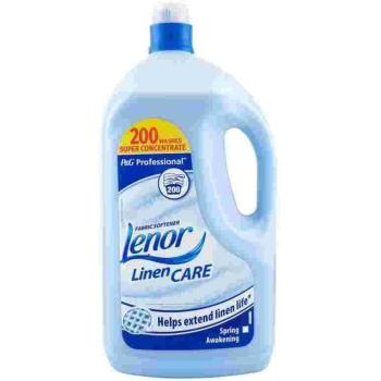 Suavizante Concentrado Lenor Brisa Marina 4L - Pack Ahorro 3X200 Lavados (600 Dosis), Frescor Duradero, Testado Dermatológicamente