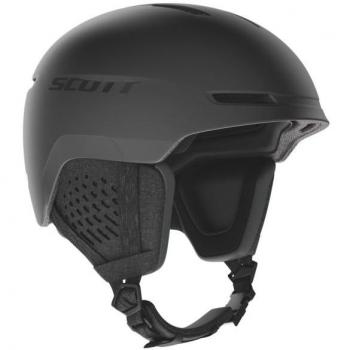 Casco de Esquí Scott Track Negro - Talla L, color negro, diseño ligero y resistente, sistema de ventilación ajustable, forro interior extraíble y lavable, compatible con auriculares