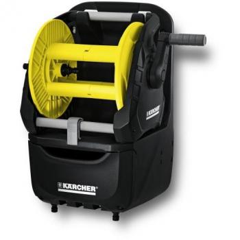 Enrollador de manguera de pared Kärcher Premium HR 7.300, color negro y amarillo, modelo 2.645-163.0