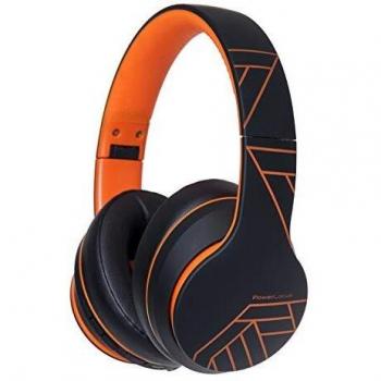 PowerLocus Auriculares Inalámbricos Diadema, Cascos Bluetooth con Micrófono Incorporado, Hi-Fi Sonido Estéreo Super Bass Audifonos Cerrados Inalámbrico y con Cable para iPhone/Samsung/Móviles/iPad/PC