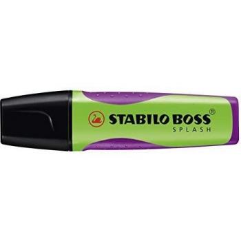 Marcador Textmarker BOSS SPLASH verde, con zona de agarre antideslizante, ancho de trazo 2 + 5 mm