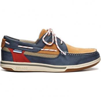 Sebago Náuticos de hombre Triton Legacy multicolor de piel