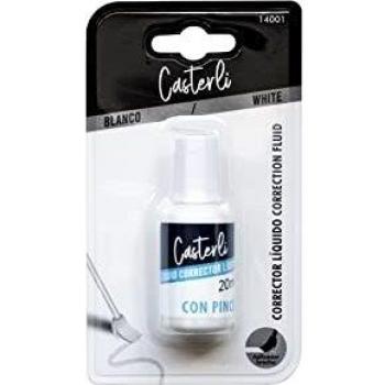 Casterli - Cinta Correctoras de Escritura en Rodillo Corrector y Pincel para Suministros de Oficina y Papelería
