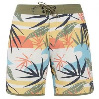 Bañador Corto Protest Addo para Hombre, Estilo Moderno, Color Multicolor/Verde, Talla M