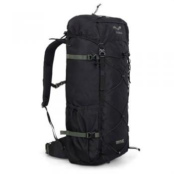 Regatta Survivor V 45L Unisex Backpack - Durable, Reflective, Ideal for Hiking and Camping
