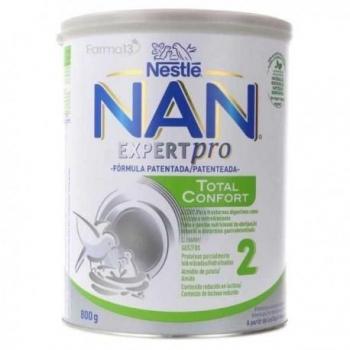 NAN Expert Pro Confort Total 2 Leche Infantil, 800g