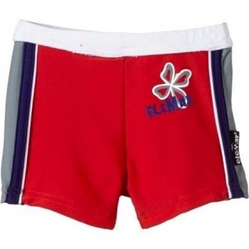 eleMar Badehose Kleinkinder Kasten - Slip de baño , color rojo
